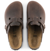 Birkenstock Boston Natural Leather Oiled - Habana 0860131