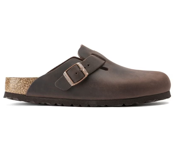 Birkenstock Boston Natural Leather Oiled - Habana 0860131
