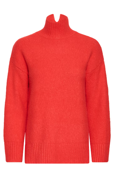 B.young Olma Turtleneck - Barbados Cherry