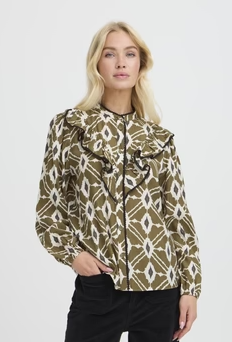 B.young Inaba Blouse -Military Olive
