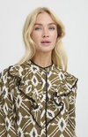 B.young Inaba Blouse -Military Olive