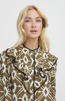 B.young Inaba Blouse -Military Olive