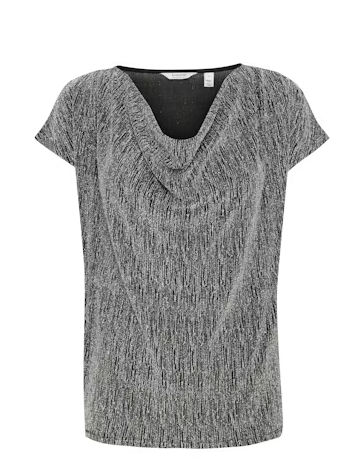 B.young Shiloh Top - Silver