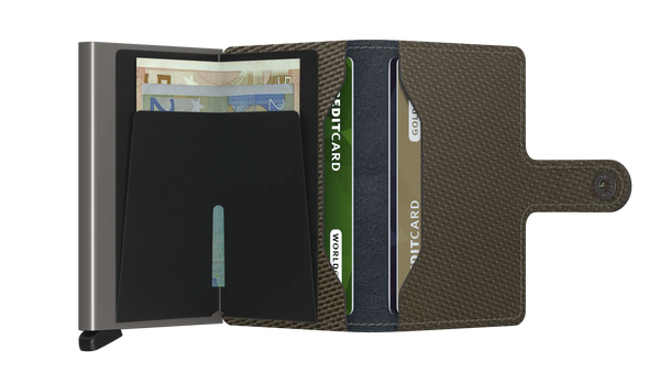 Secrid Miniwallet - Carbon Khaki