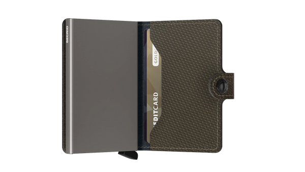Secrid Miniwallet - Carbon Khaki