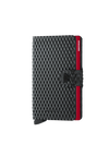 Secrid Miniwallet - Cubic Black-Red