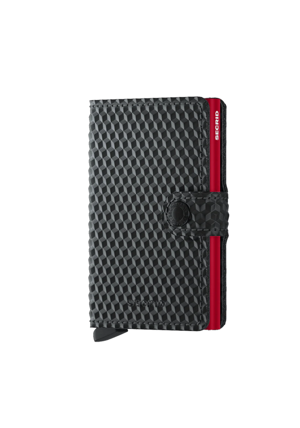 Secrid Miniwallet - Cubic Black-Red