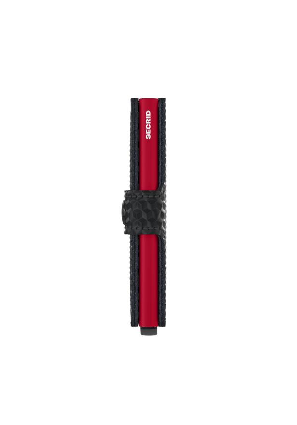Secrid Miniwallet - Cubic Black-Red