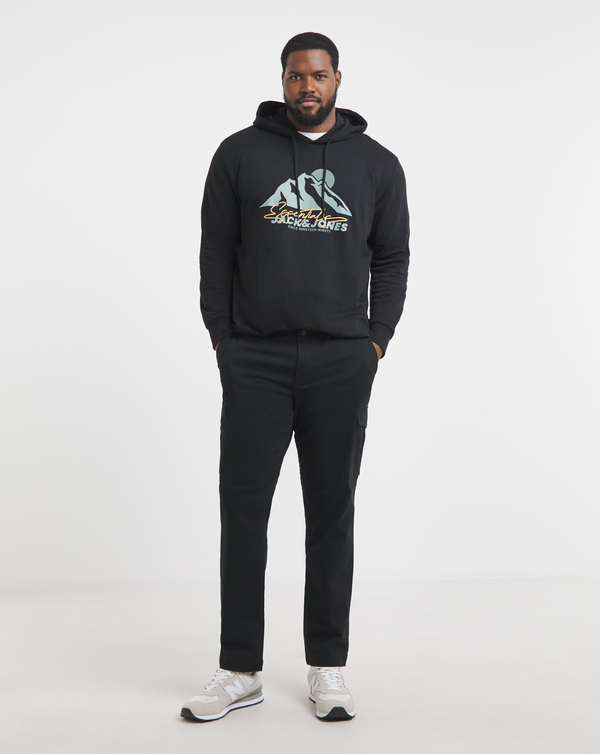 Jack & Jones Sun Sweat Hood - Black