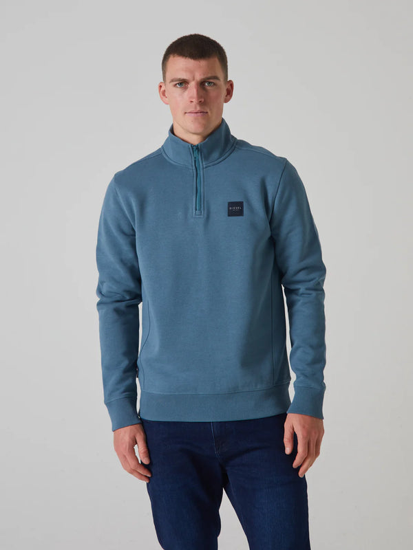 Diesel Thomas Half Zip - Blue Haven (Size XL)