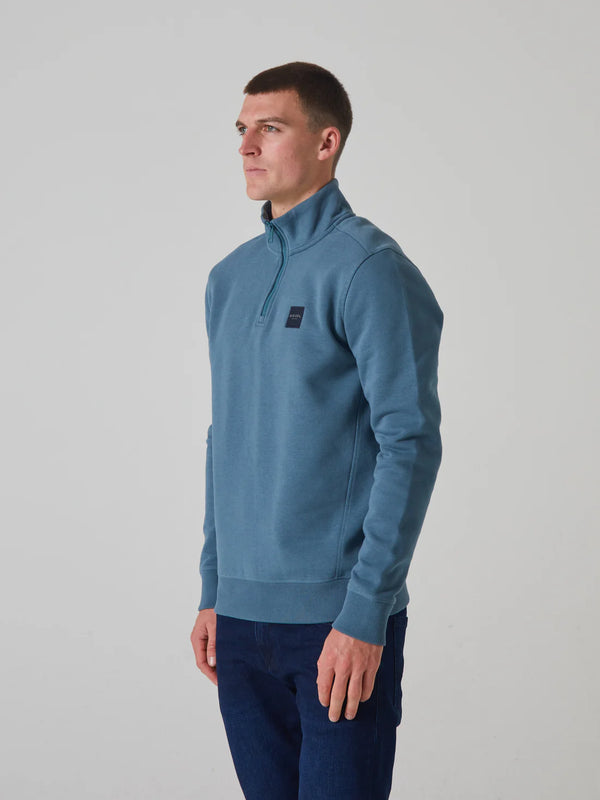 Diesel Thomas Half Zip - Blue Haven (Size XL)