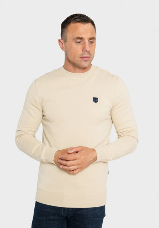 Tommy Bowe XV Kings Bosveld Crew Neck - Oatmeal