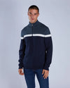 Diesel Tully Half Zip - Petrol Blue