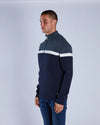Diesel Tully Half Zip - Petrol Blue