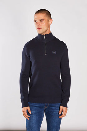 Diesel Twain Half Zip - Salute Navy