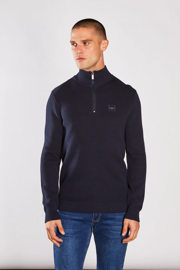 Diesel Twain Half Zip - Salute Navy