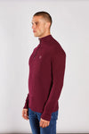 Diesel Twain Half Zip - Fig Marl