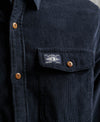 Superdry Corduroy Workwear Shirt - Eclipse Navy