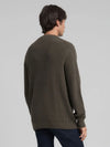 Replay Rib-Knit Cotton Pullover - Mud Green UK4722.000.G23788.759