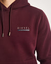 Diesel Uzay Hoodie - Wine Port [SIZE XXL]