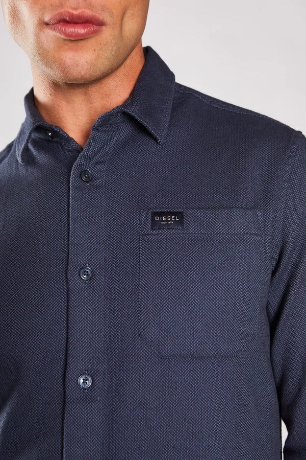 Diesel Dempsey Shirt - Salute Navy