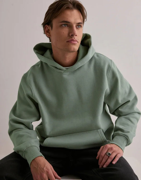 Jack & Jones Urban Edge Sweat Hood - Iceberg Green [Size XL]