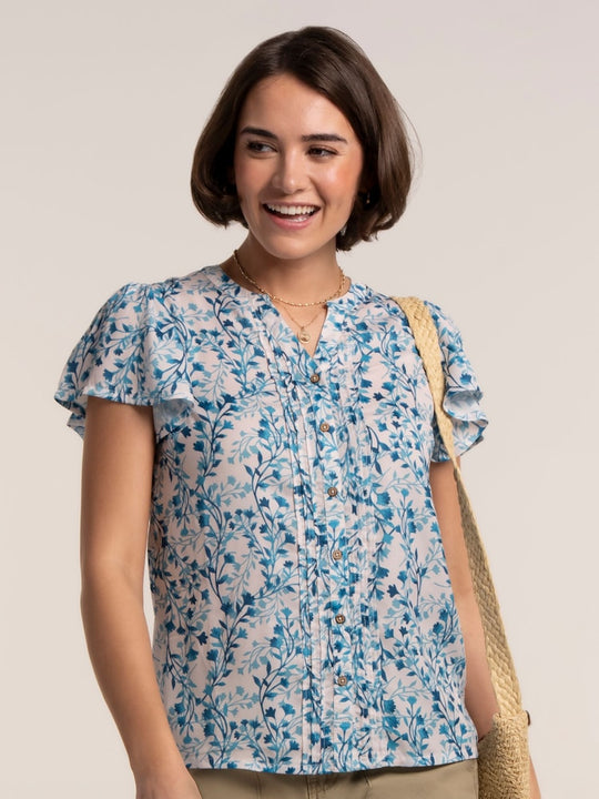 Brakeburn Bianca Blouse - Cream