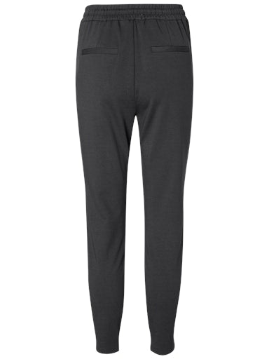 Vero Moda Eva Mid Waist Loose String Pant - Black