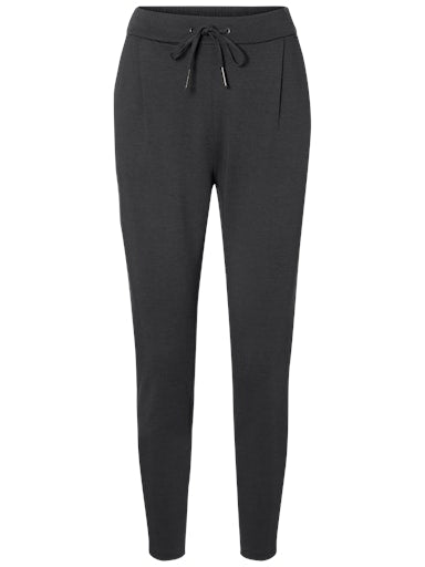Vero Moda Eva Mid Waist Loose String Pant - Black