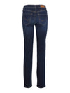 Vero Moda Daf Mid Rise Straight Jeans -Dark Blue Denim