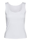 Vero Moda Million Short Sleeve Square Top - Bright White