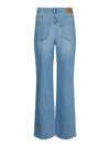 Vero Moda Tessa High Rise Wide Jeans - Medium Blue