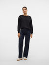 Vero Moda Daisy Pearl Sweat - Black