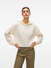 Vero Moda Besti Long Sleeve Hood Pullover - Birch