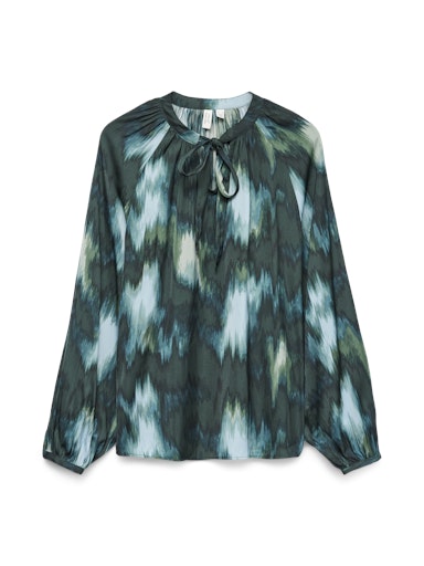 Vero Moda Gerna Long Sleeve Top - Scarab