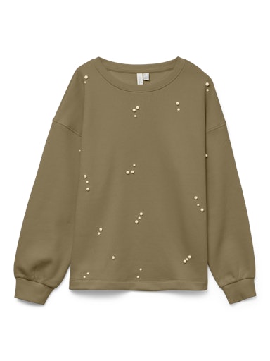 Vero Moda Fatilda Long Sleeve Sweatshirt - Mermaid