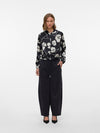 Vero Moda Elena Long Sleeve Bomber -Black