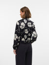 Vero Moda Elena Long Sleeve Bomber -Black