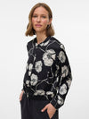 Vero Moda Elena Long Sleeve Bomber -Black