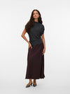 Vero Moda Elena High Waist Skirt - Chocolate Torte