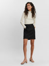 Vero Moda Fortuneallison High Waist Short Skirt - Black