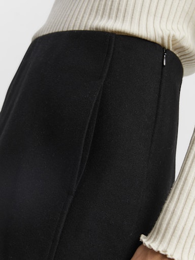 Vero Moda Fortuneallison High Waist Short Skirt - Black