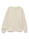 Vero Moda Fatilda Long Sleeve Sweatshirt - Birch