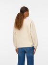 Vero Moda Fatilda Long Sleeve Sweatshirt - Birch