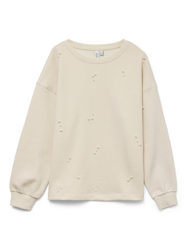 Vero Moda Fatilda Long Sleeve Sweatshirt - Birch