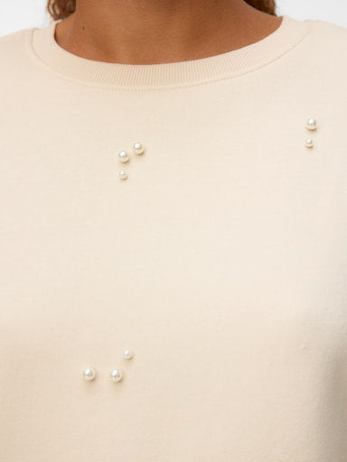 Vero Moda Fatilda Long Sleeve Sweatshirt - Birch
