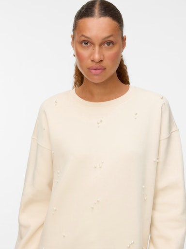 Vero Moda Fatilda Long Sleeve Sweatshirt - Birch