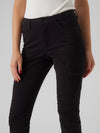 Vero Moda Mid Rise Ivy Ankle Cargo Pants - Black