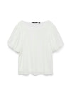 Vero Moda Nomi Short Sleeve Top - Snow White