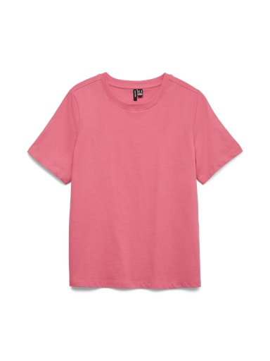 Vero Moda Paulina Short Sleeve T Shirt - Coral Paradise